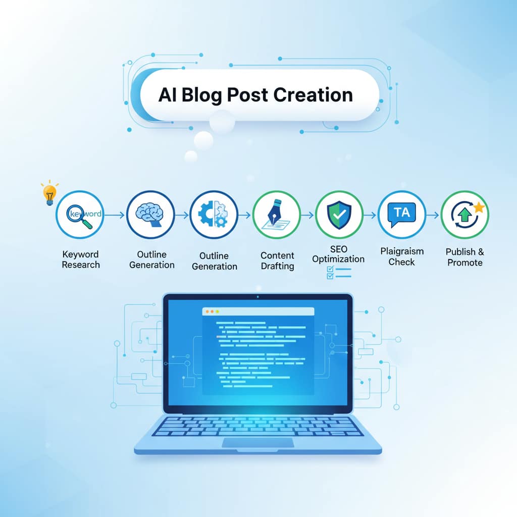 How to Write SEO-Friendly Blog Posts Using AI (Step-by-Step)