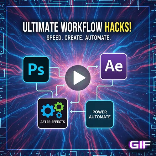 Create Dynamic Thumbnails Automatically for Your Videos & GIFs using PAD + Photoshop/After Effects