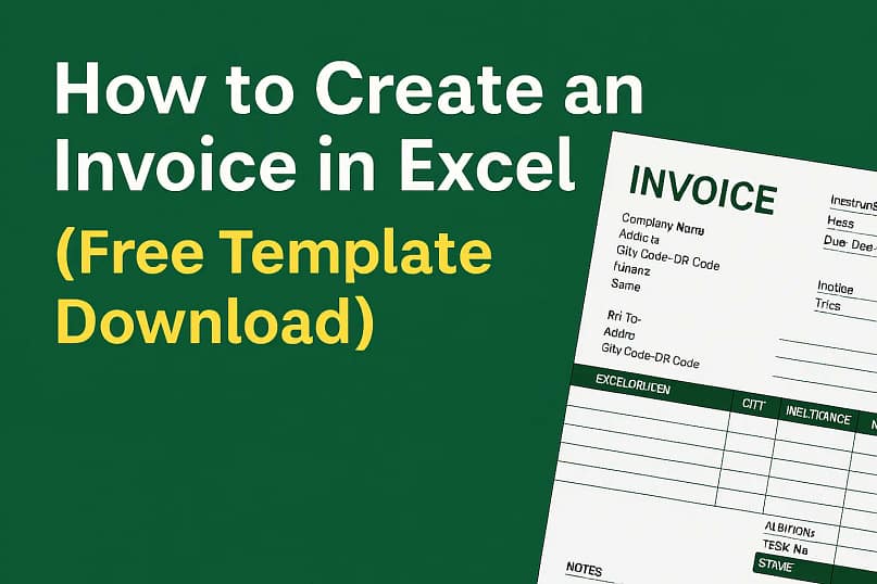 How to Create an Invoice in Excel (Free Template Download) webplayx.com