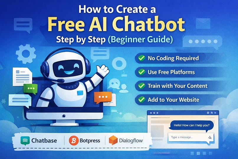 Free AI Chatbot: Create a Custom Bot Step by Step (No Coding)