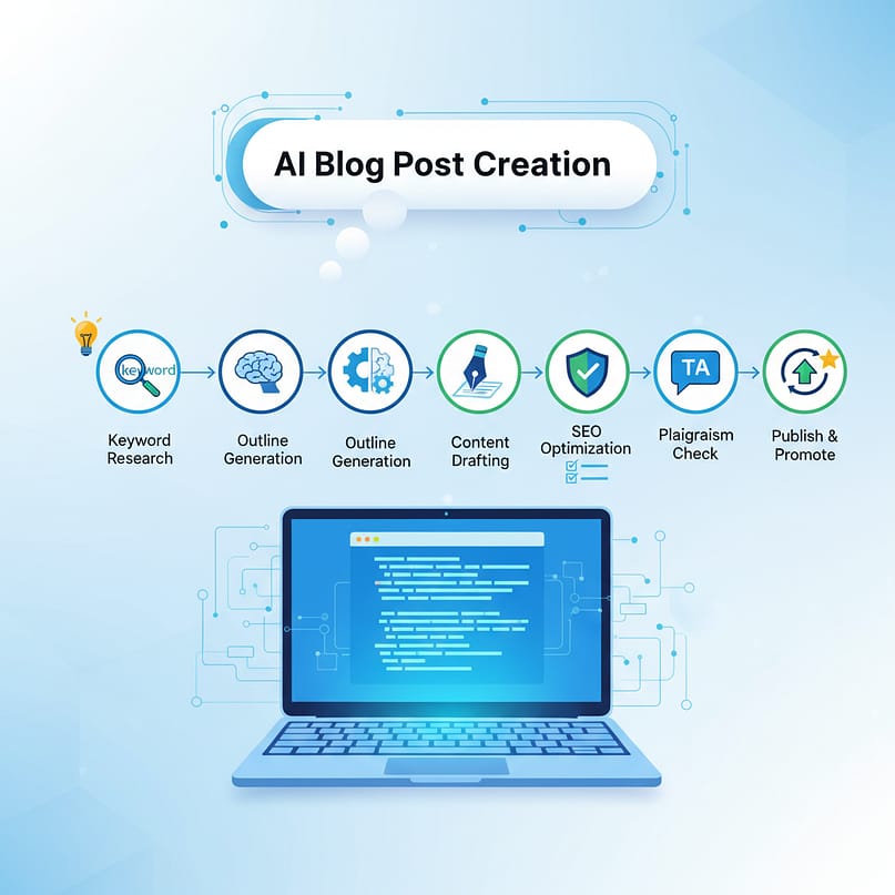 How to Write SEO-Friendly Blog Posts Using AI (Step-by-Step)